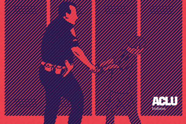 cop handcuffing young student in a school