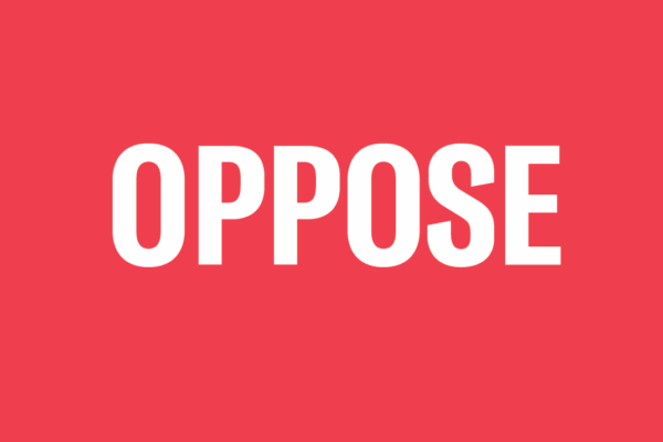 oppose