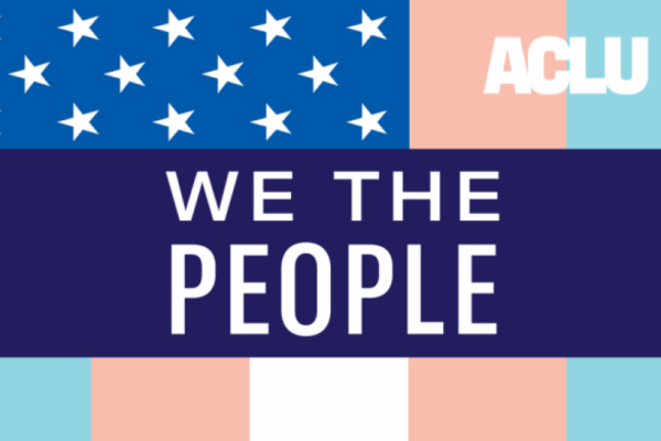 We the People trans flag