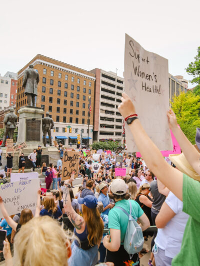 Rally for Abortion Access at the Indiana Statehouse