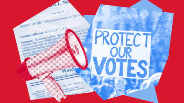 Protect Our Votes Sign, HB 1359 Opposition