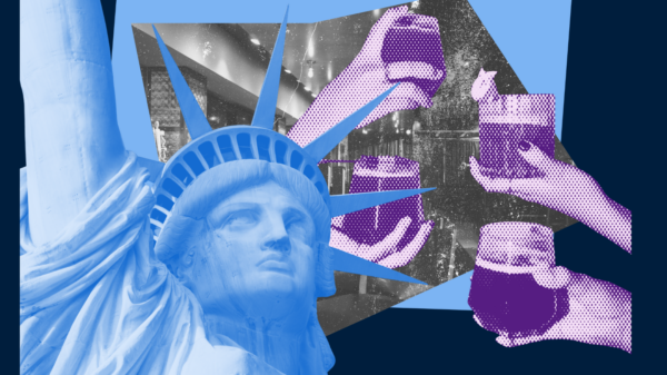 Statue of Liberty and drinks