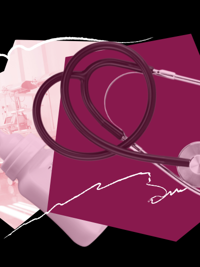 Reproductive and maternal rights collage