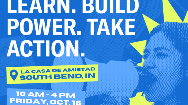 Popular Education Summit. Learn. Build Power. Take Action. La Casa de Amistad, South Bend, IN 10 a.m. to 4 p.m. Friday, Oct. 16