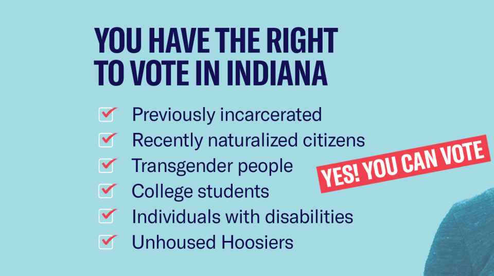 Yes! You Can Vote! | ACLU of Indiana