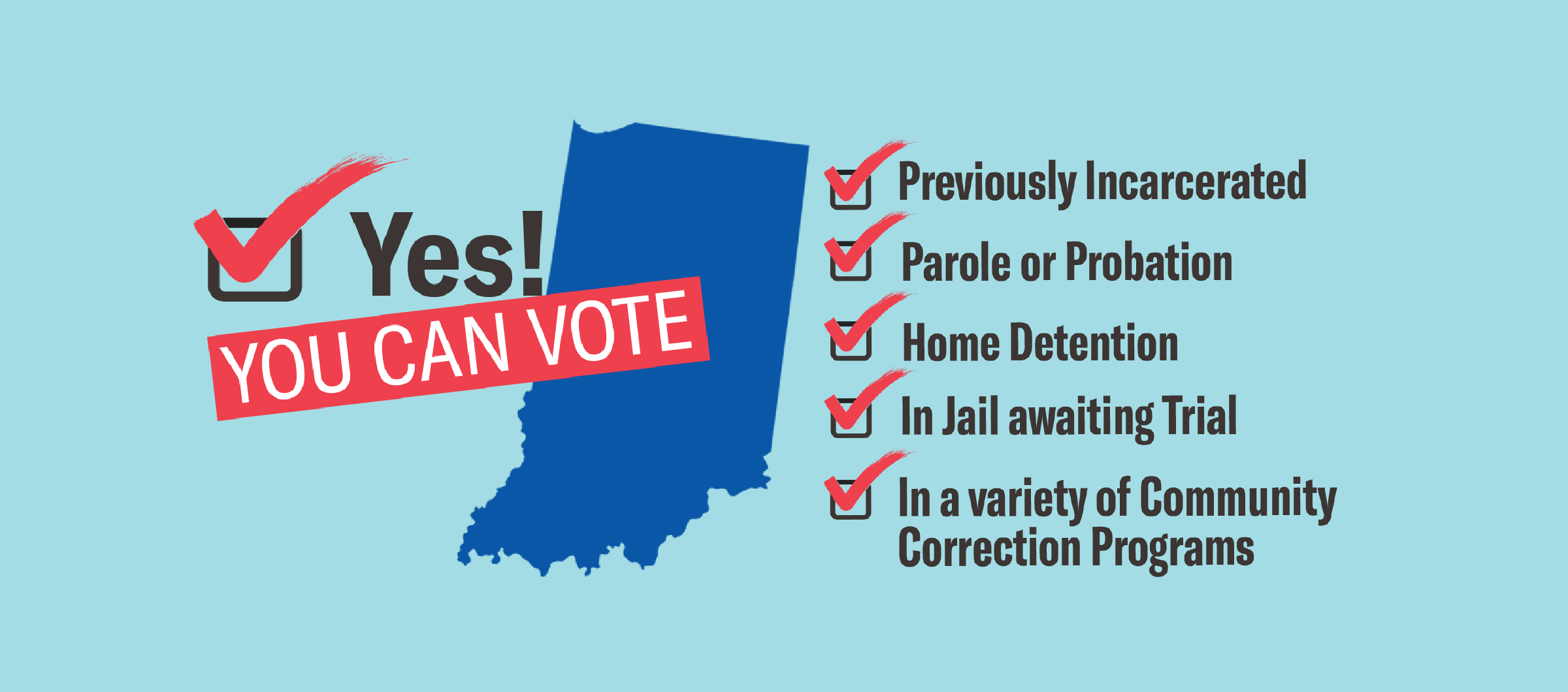 Yes You Can Vote Aclu Of Indiana