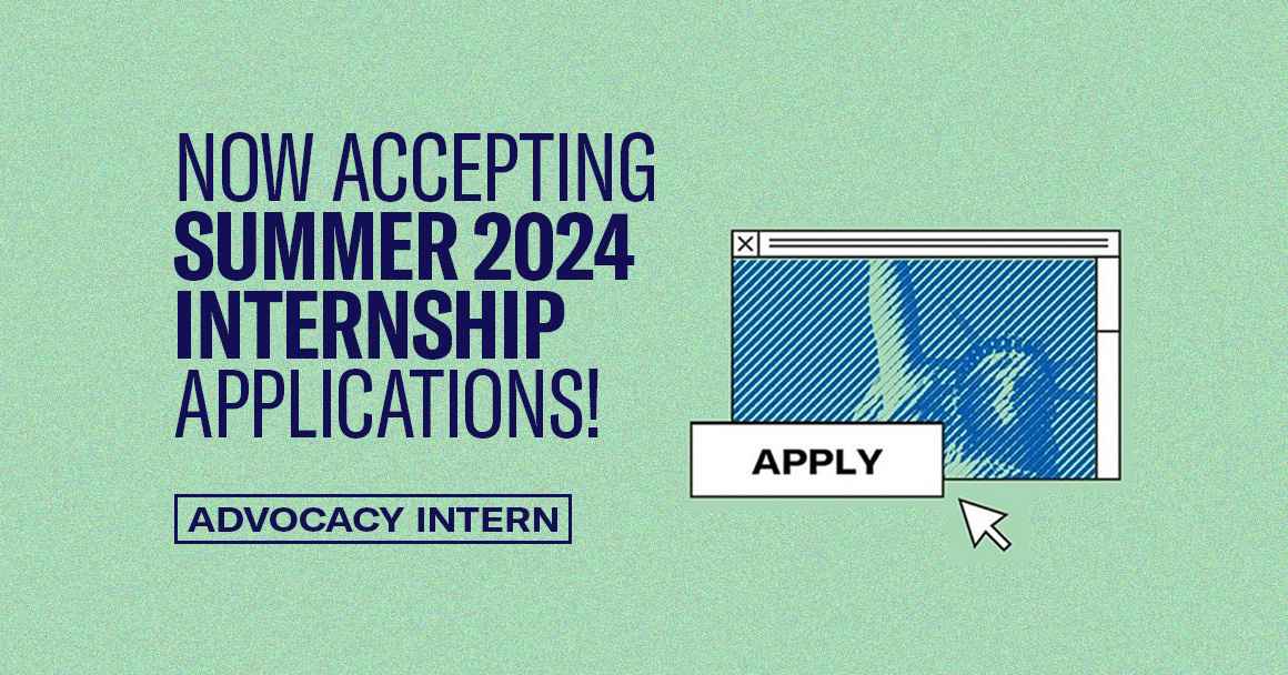 Now accepting summer 2024 internship applications!