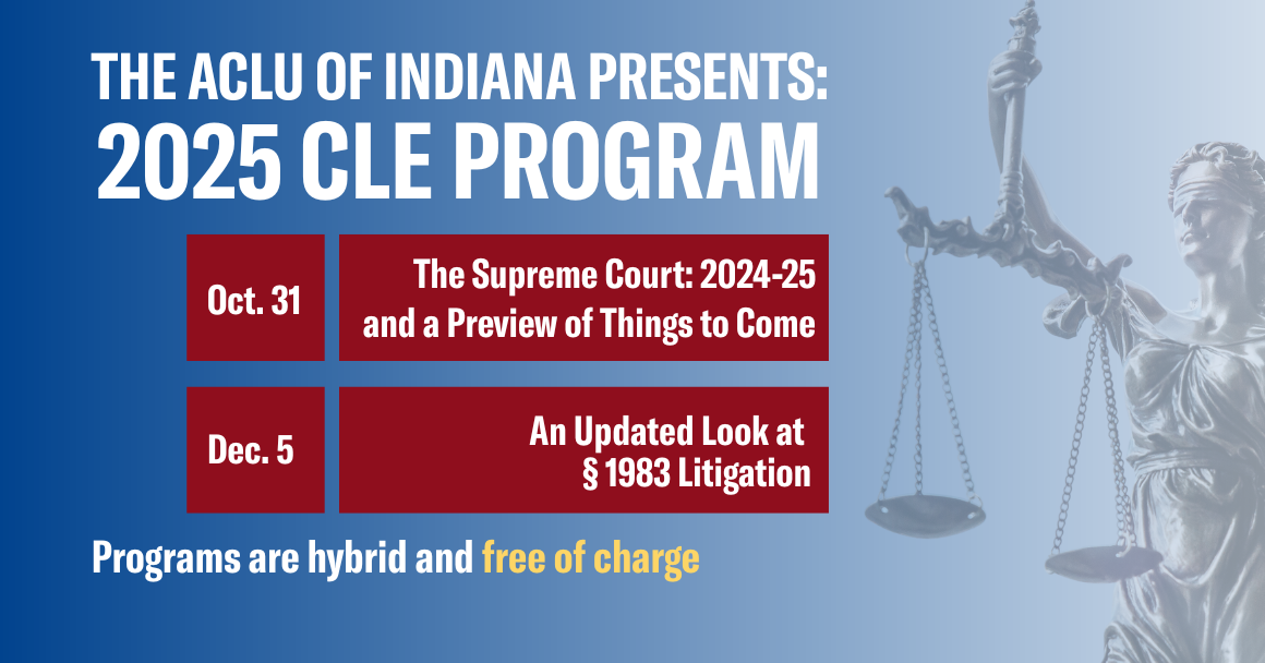 2025 CLE program Oct. 31 and Dec. 5. Hybrid and free of charge