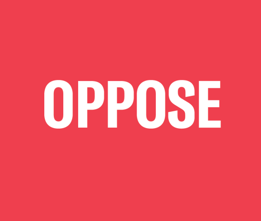oppose